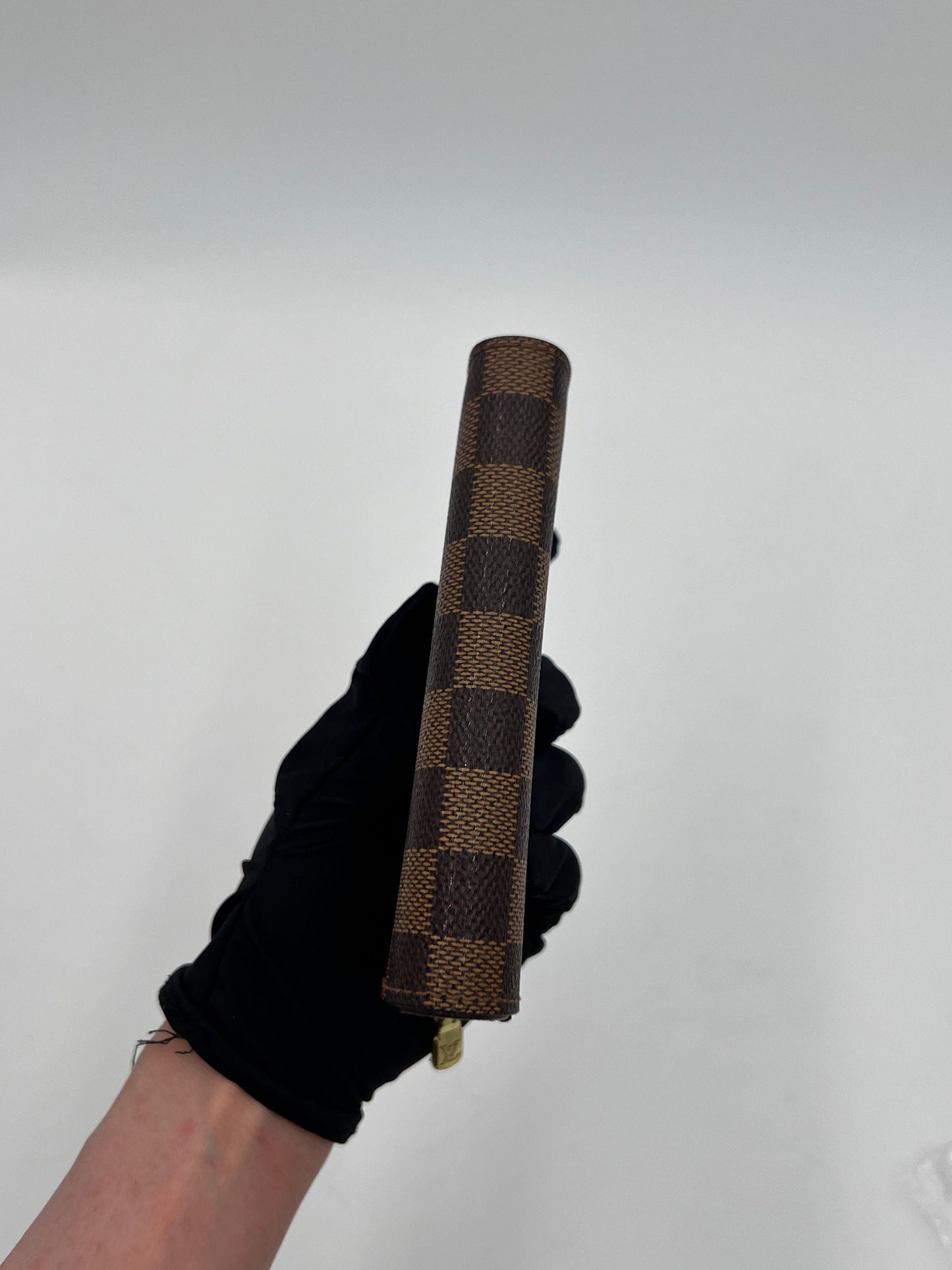 Louis Vuitton | Bags | Louis Vuitton Damier Ebene Portemonnaie Tresor Wallet AG371O