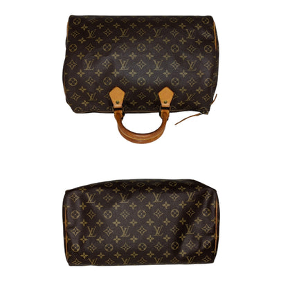 Louis Vuitton Vintage Monogram Canvas Speedy 35 Bag