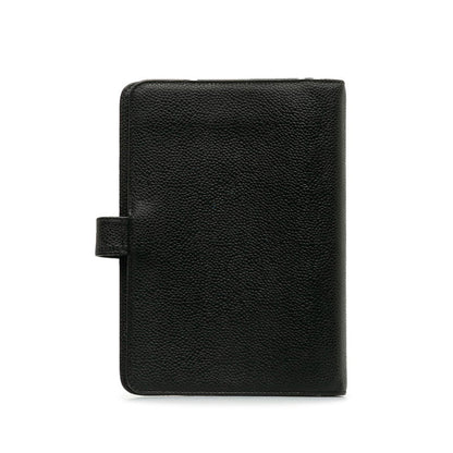 Chanel Coco Agenda MM 6  Handbook Cover Black Caviar S  CHANEL