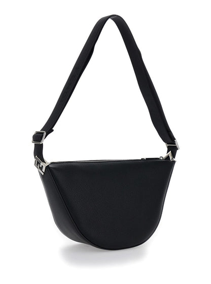 Fendi Men Leather Small Fendi Melon Crossbody Bag
