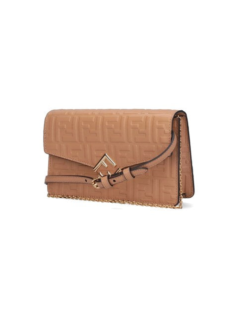 Fendi Women "Ff Diamonds" Crossbody Wallet