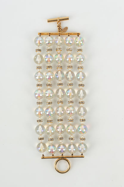Bracelet de perles Chanel 1990s
