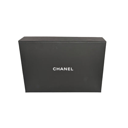 Chanel Lambskin Quilted Boy Wallet On Chain WOC Black