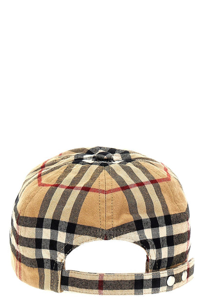Burberry Men Check Cap