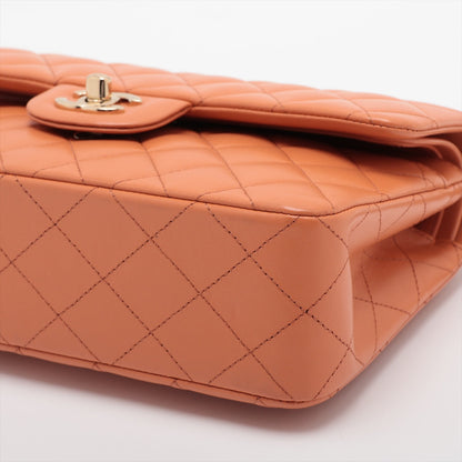 Chanel Matrasse 23 Small  Double Flap Double Chain Bag Orange G  A01113