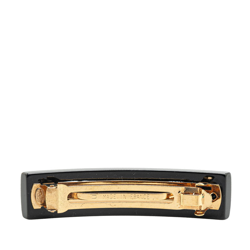 Chanel Plastic Clover Tree Barrette 03A