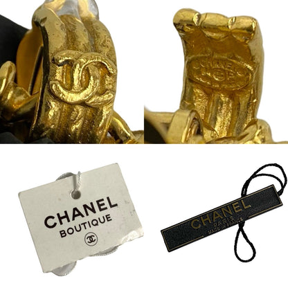 CHANEL Earring Gold Plated gold