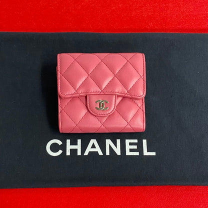 Chanel Matelassé Lambskin Wallet