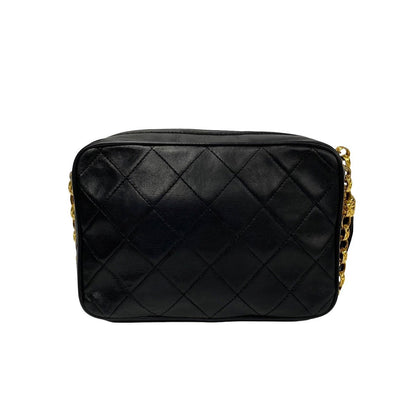 Chanel CC Matelasse Fringe Bag  Leather Crossbody Bag in Good condition