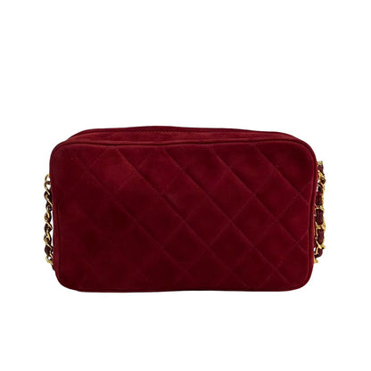 Chanel Matelasse Coco Suede Leather Tassel Chain Shoulder Bag Suede Shoulder Bag 51713 in Excellent condition