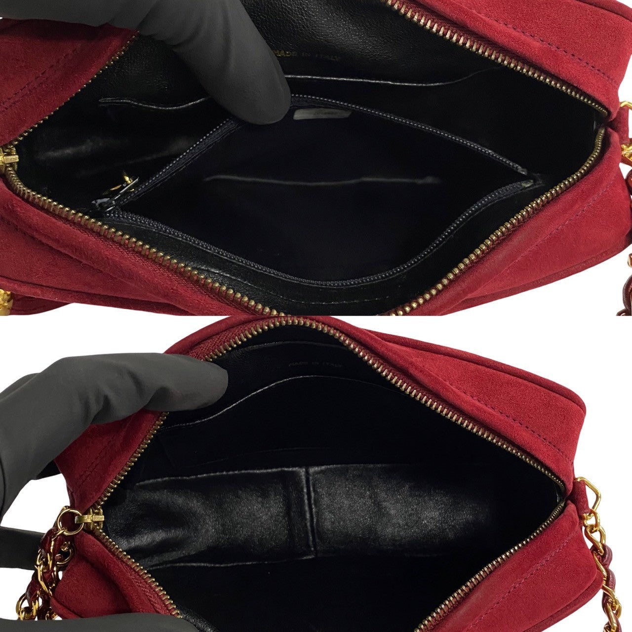 Chanel Matelasse Coco Suede Leather Tassel Chain Shoulder Bag Suede Shoulder Bag 51713 in Excellent condition