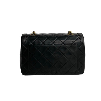 Chanel Matelasse Coco Lambskin Chain Shoulder Bag Leather Shoulder Bag 53396 in Good condition