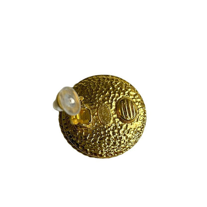 CHANEL Earring Gold Plated gold Gripoa