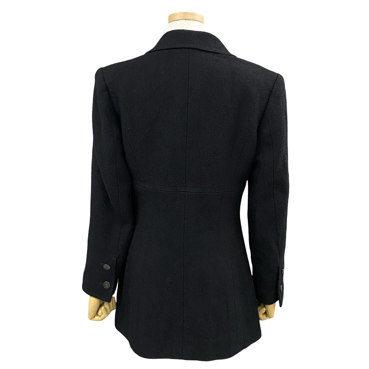 Chanel Coco Mark Wool Nylon Silk Lycra Jacket
