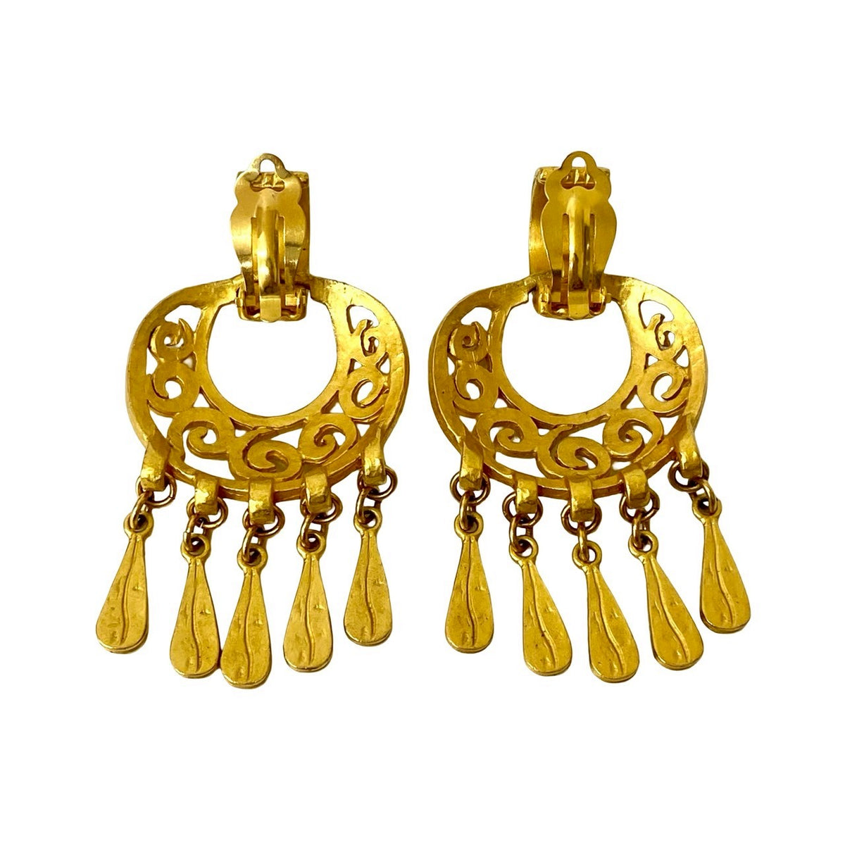 Chanel Coco Mark Earrings Accessory