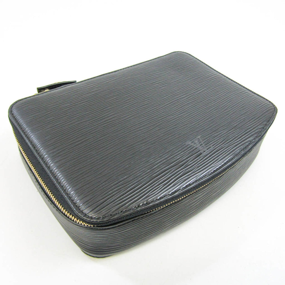 Louis Vuitton Black Leather Monte Carlo clutch bag