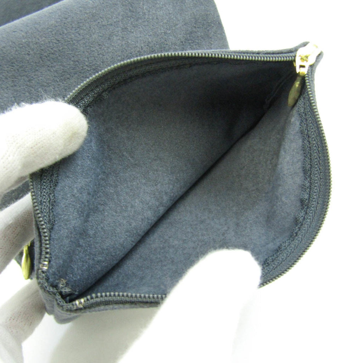 Louis Vuitton Black Leather Monte Carlo clutch bag