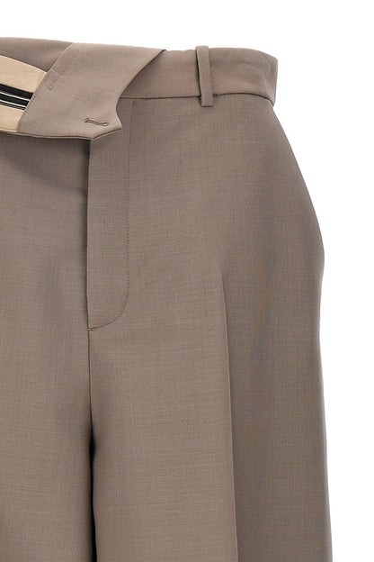 Fendi Women Carrot Fit Pants