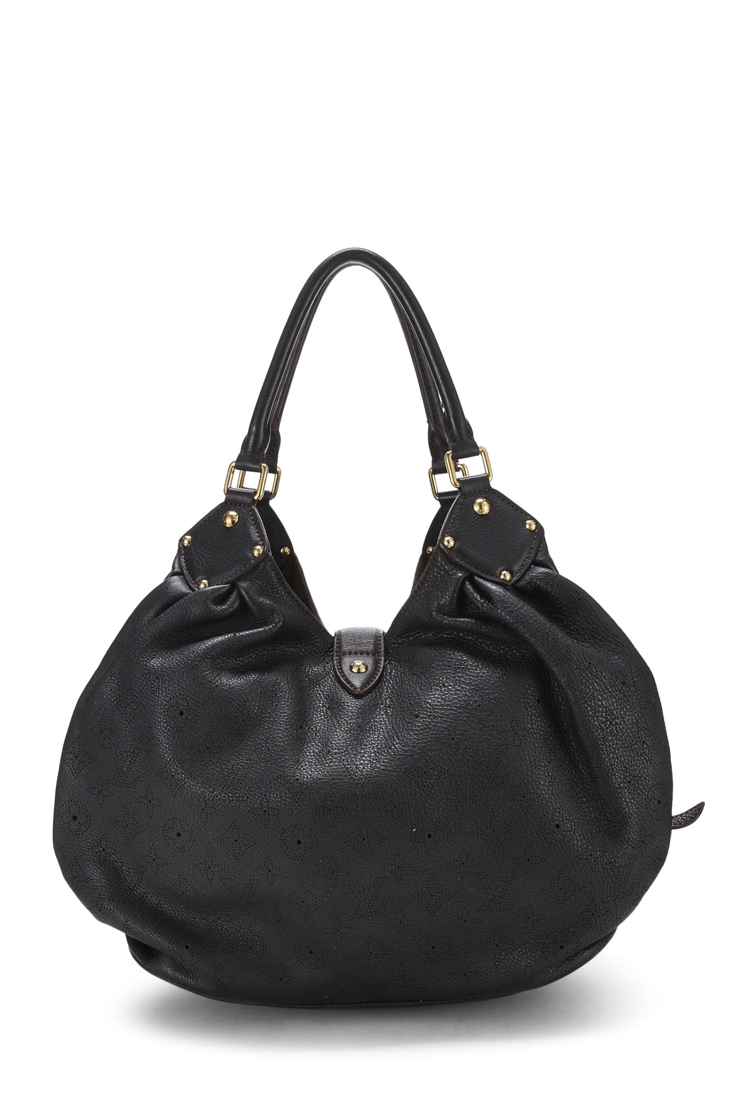 Louis Vuitton,  Black Monogram Mahina Large, Black