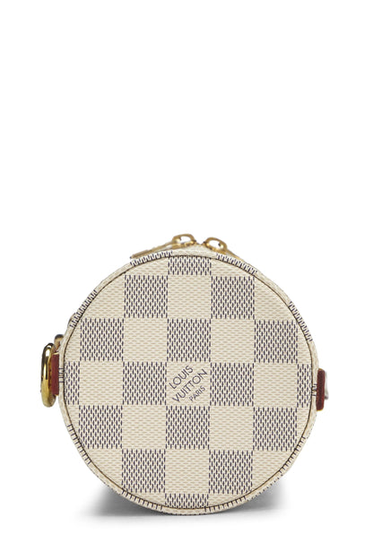 Louis Vuitton,  Damier Azur Porte-Bouteille, White