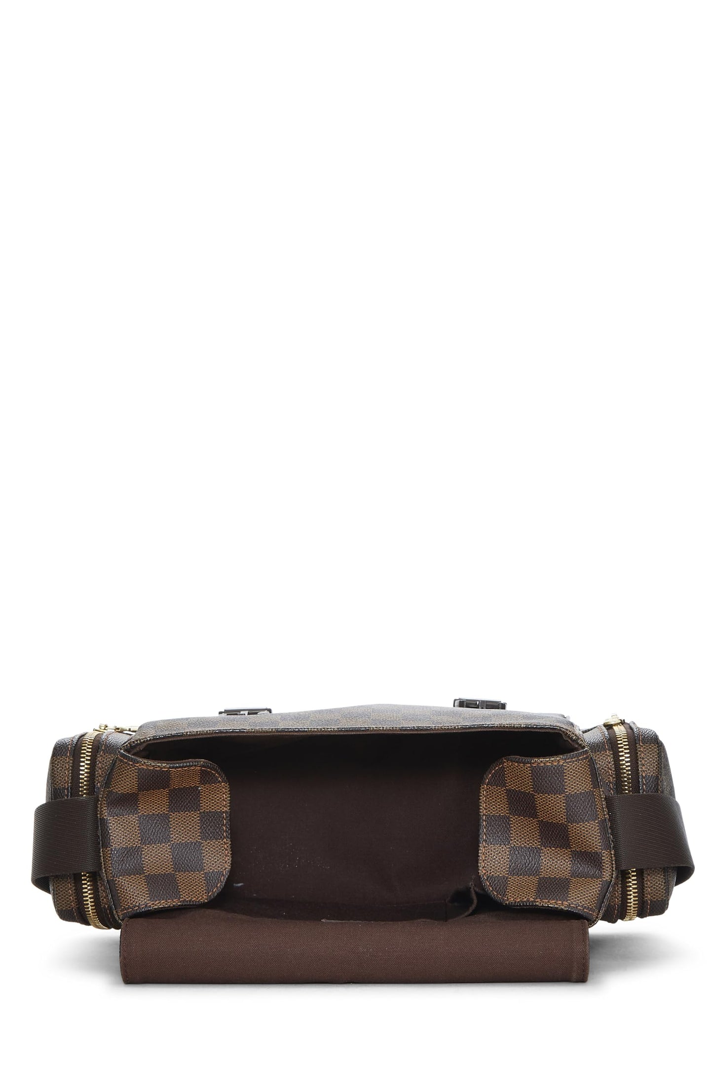 Louis Vuitton,  Damier Ebene Melville Messenger, Brown