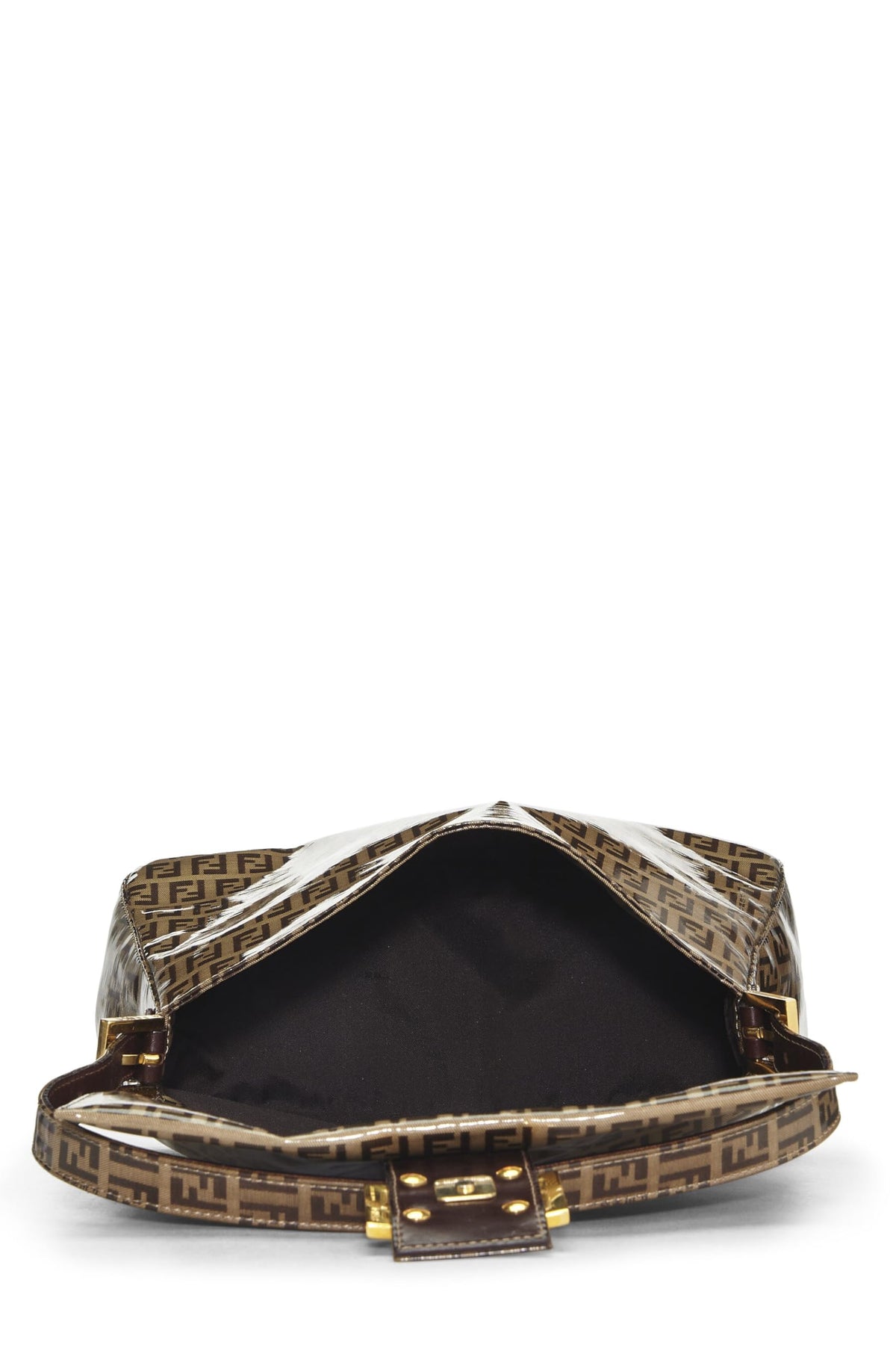 Fendi,  Brown Zucchino Vinyl Mama, Brown