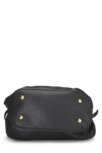 Louis Vuitton,  Black Monogram Mahina Large, Black