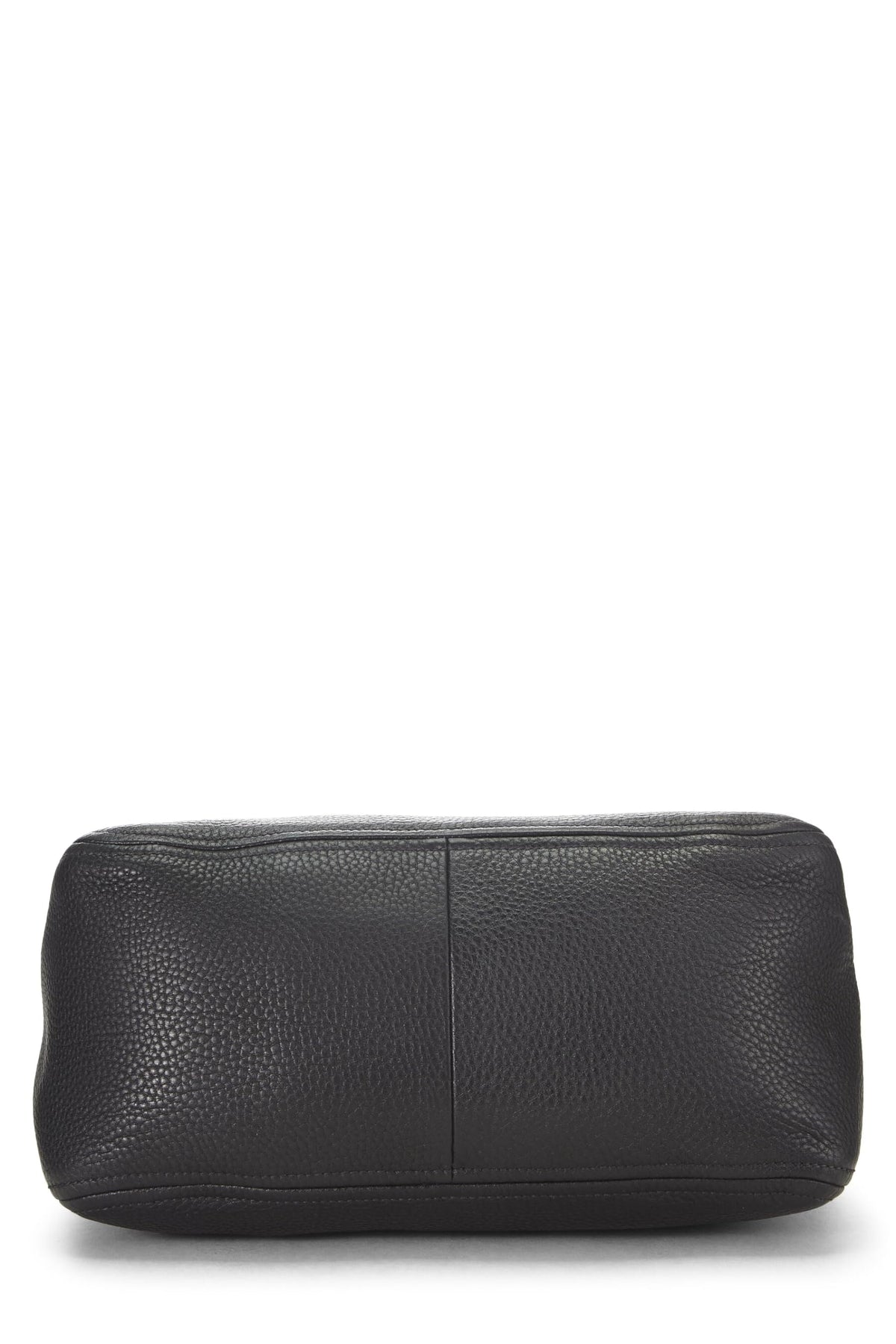 Prada,  Black Vitello Daino Convertible Boston Bag, Black