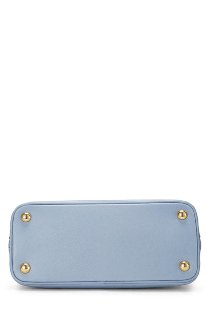 Prada,  Blue Saffiano Promenade Small, Blue