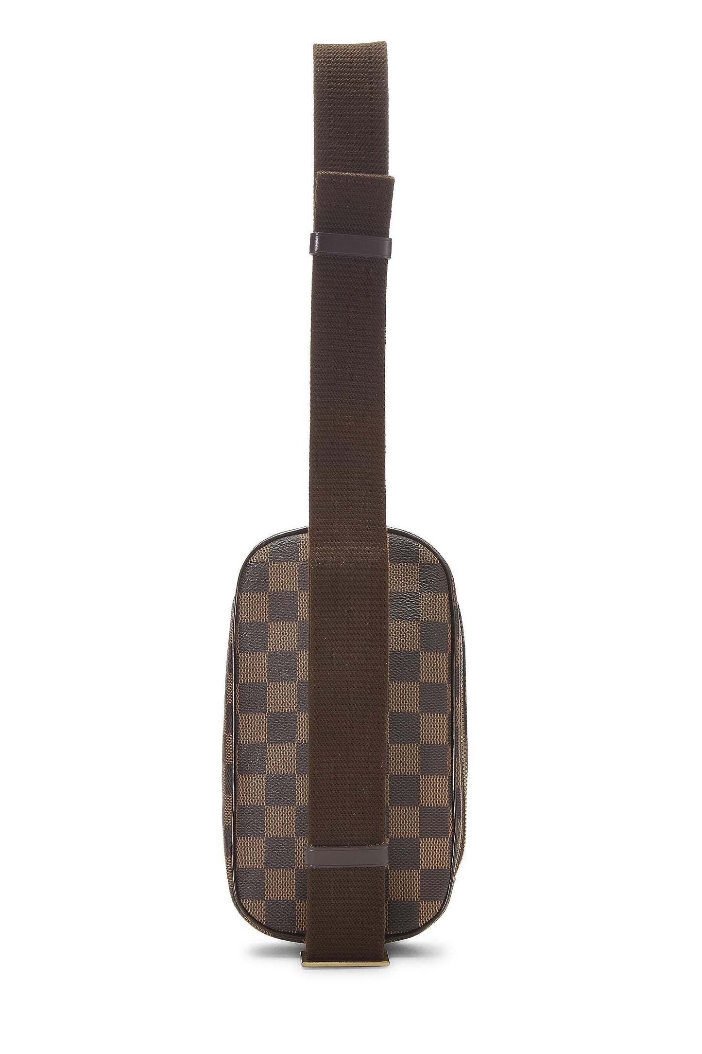 Louis Vuitton,  Damier Ebene Pochette Gange, Brown