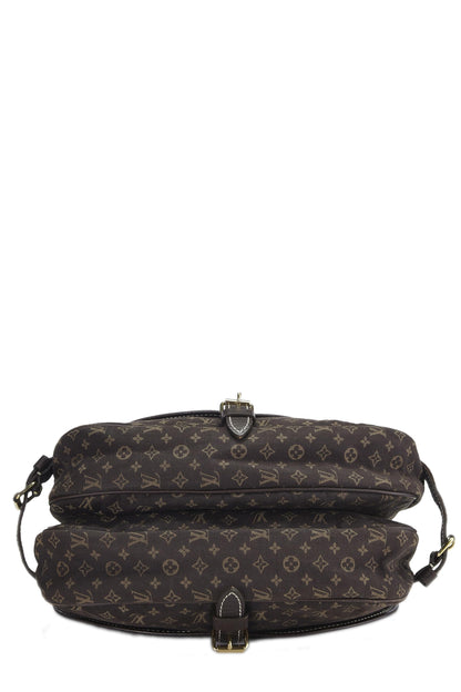 Louis Vuitton,  Brown Monogram Mini Lin Saumur 30, Brown