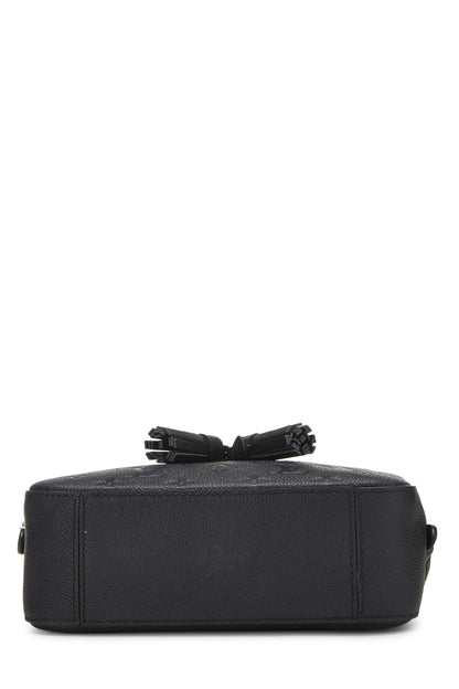 Louis Vuitton,  Black Monogram Empreinte Saintonge, Black
