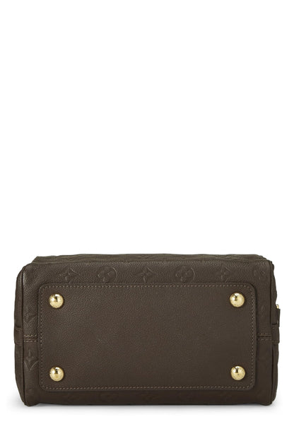 Louis Vuitton,  Ombre Monogram Empreinte Speedy Bandouliere 25, Brown