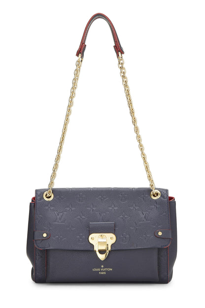 Louis Vuitton,  Blue Infini Monogram Empreinte Vavin PM NM, Blue