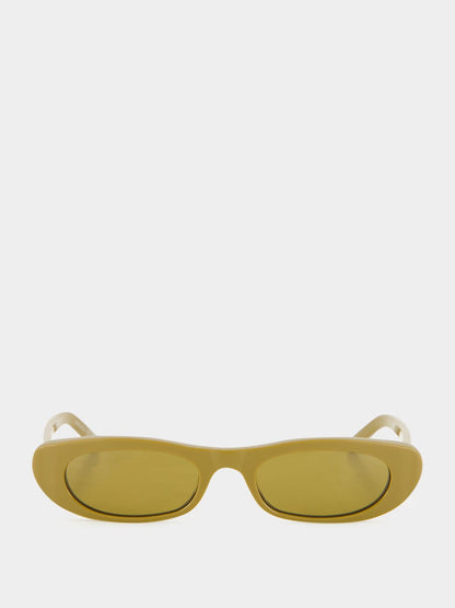 Shade Sunglasses SL 557 in Licorice Brown and Khaki