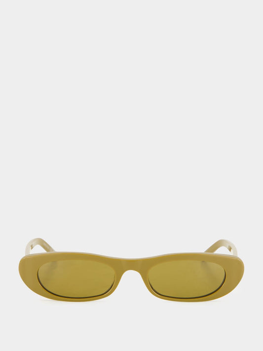 Shade Sunglasses SL 557 in Licorice Brown and Khaki