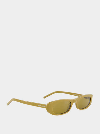 Shade Sunglasses SL 557 in Licorice Brown and Khaki