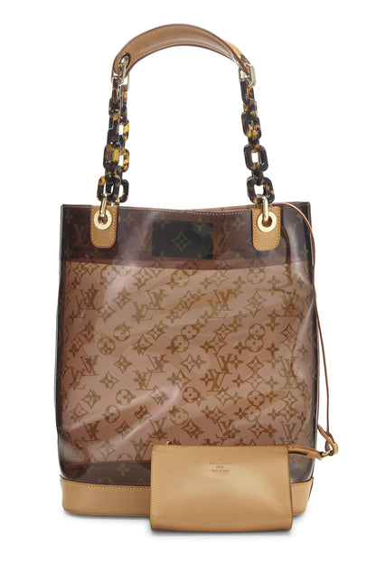 Louis Vuitton,  Monogram Ambre Vinyl Cabas MM, Brown