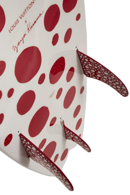 Louis Vuitton,  Yayoi Kusama x Louis Vuitton Red & White Infinity Dots Shortboard, Multi