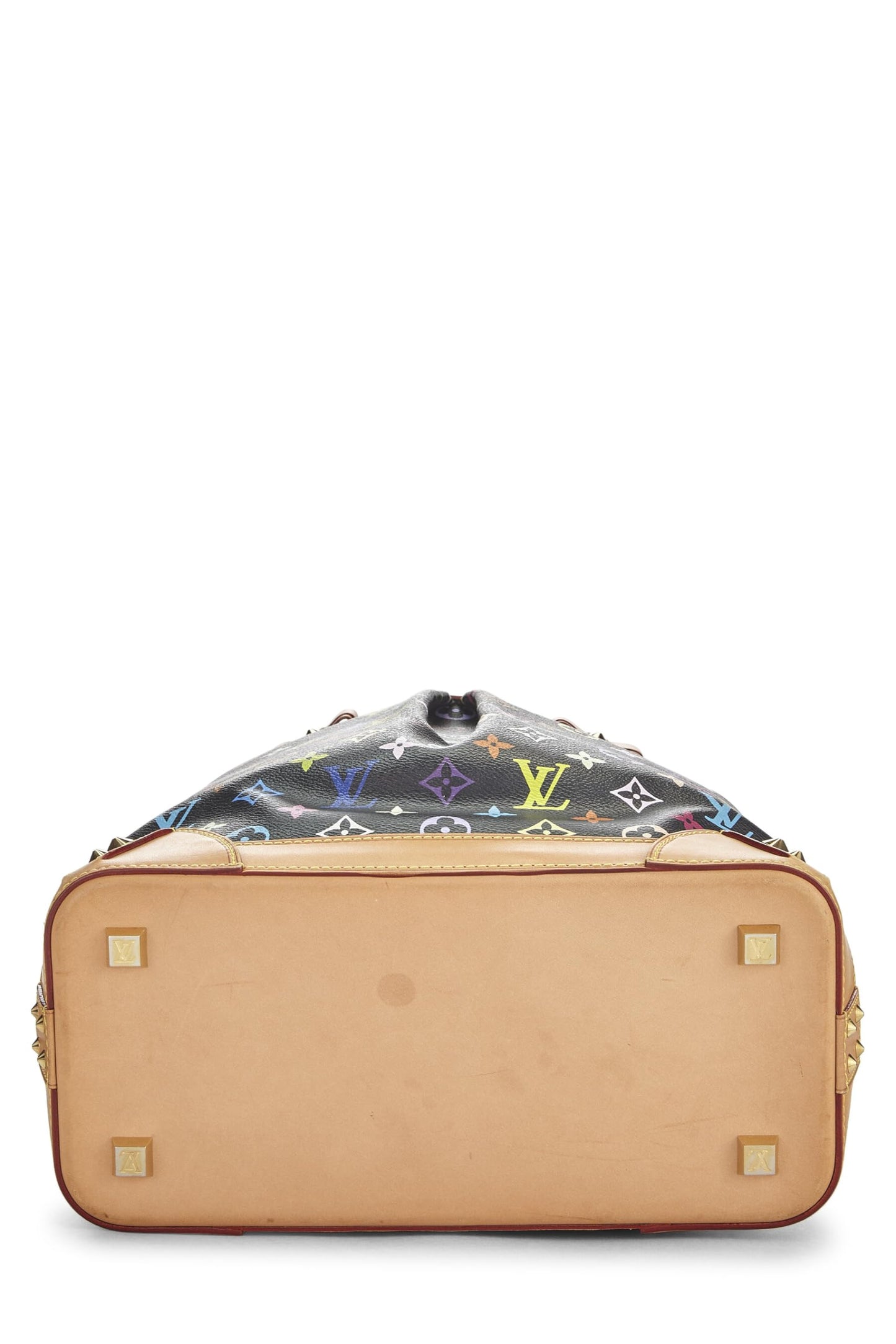 Louis Vuitton,  Takashi Murakami x Louis Vuitton Black Monogram Multicolore Sharleen MM, Black
