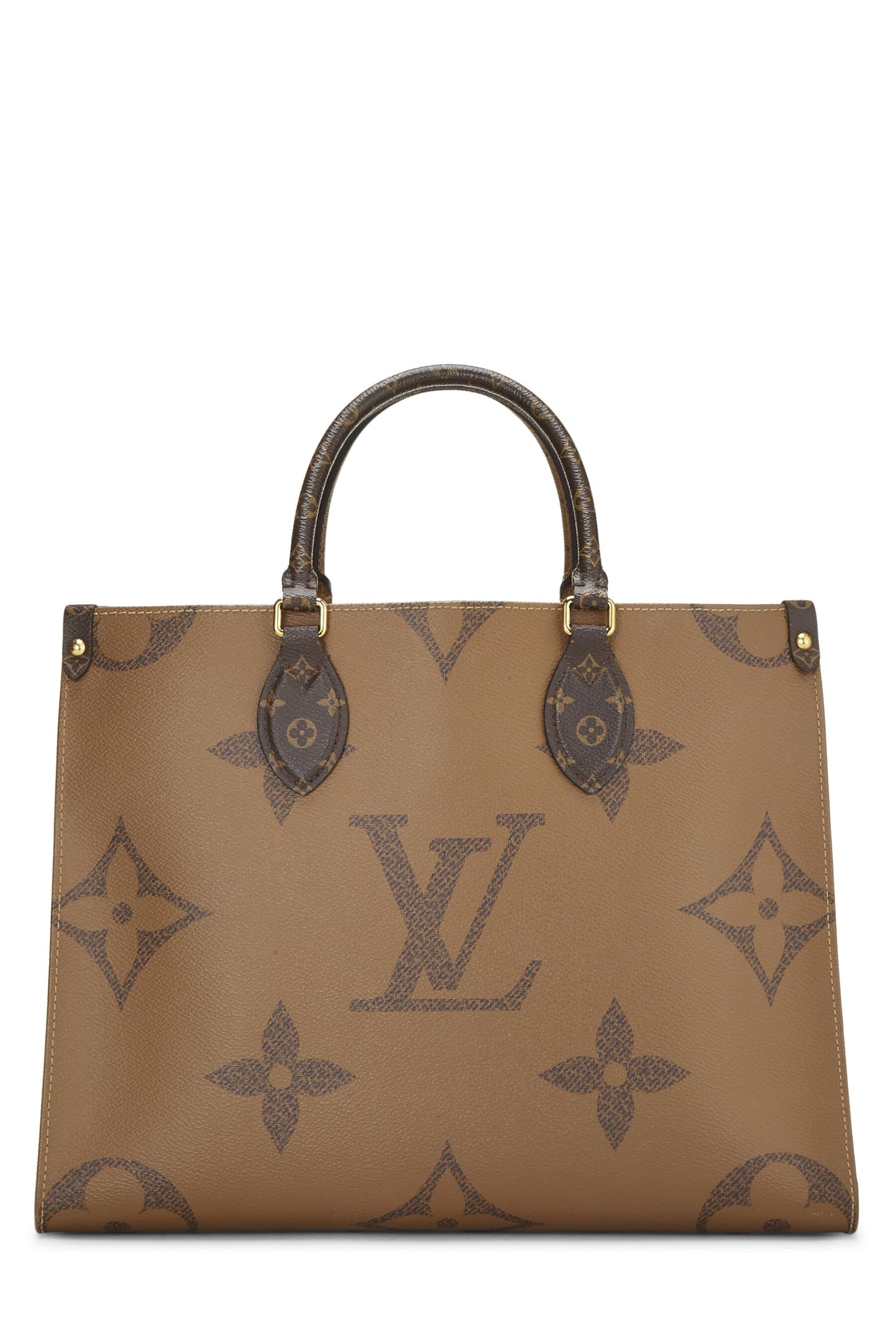 Louis Vuitton,  Monogram Reversed Giant On The Go MM, Brown