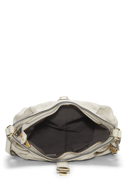 Louis Vuitton,  White Monogram Mahina Leather XS, White