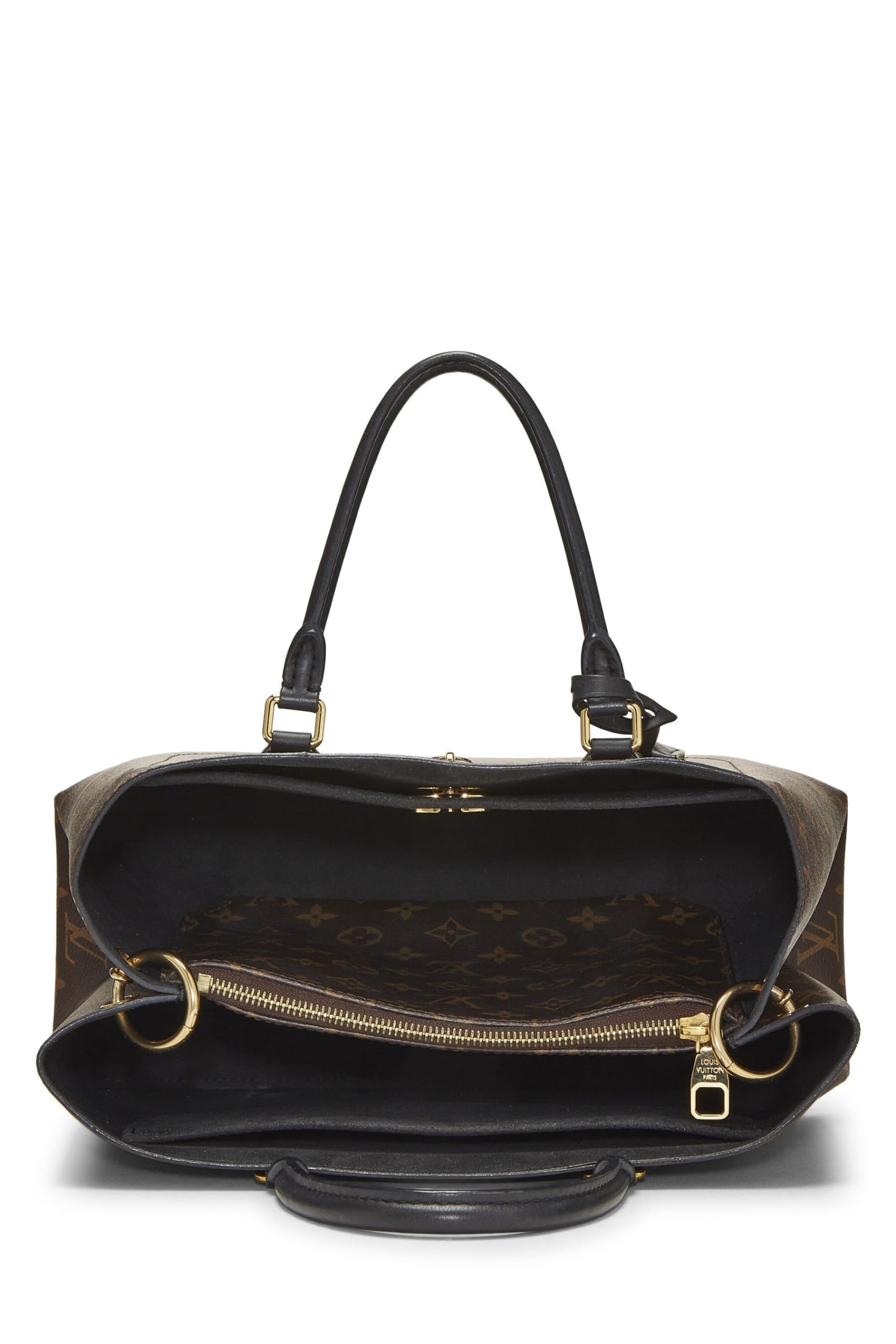 Louis Vuitton,  Black Monogram Flower Tote, Black