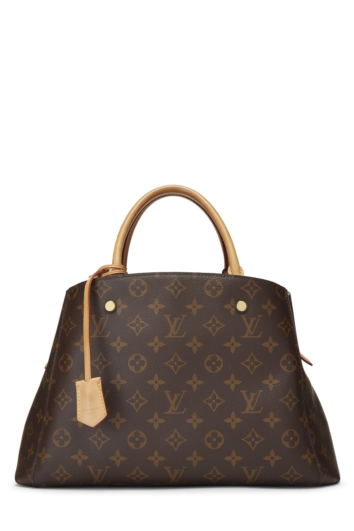 Louis Vuitton,  Monogram Canvas Montaigne MM, Brown