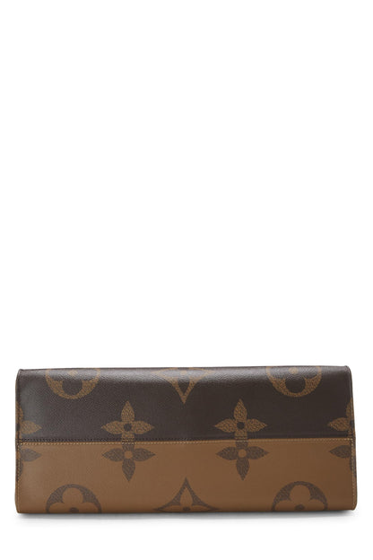 Louis Vuitton,  Monogram Reversed Giant On The Go GM, Brown