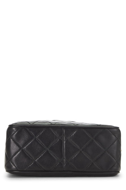 Chanel,  Black Lambskin 'CC' Camera Bag Mini, Black