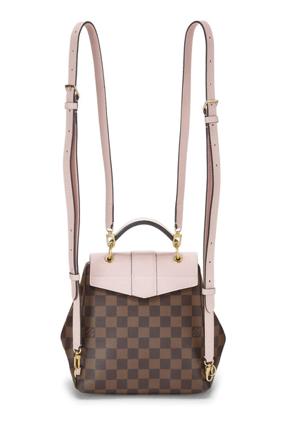 Louis Vuitton,  Pink Damier Ebene Clapton Backpack, Pink