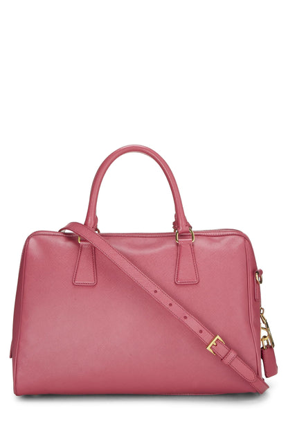 Prada,  Pink Saffiano Boston, Pink