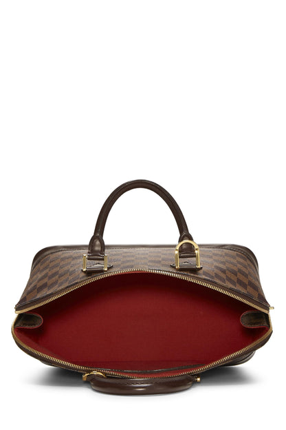 Louis Vuitton,  Damier Ebene Alma PM, Brown