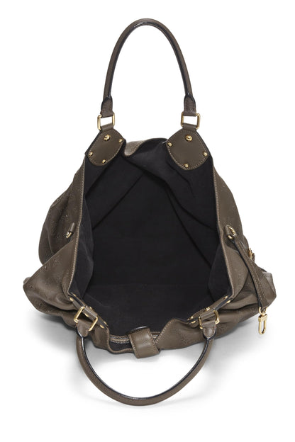 Louis Vuitton,  Grey Monogram Mahina Large, Grey